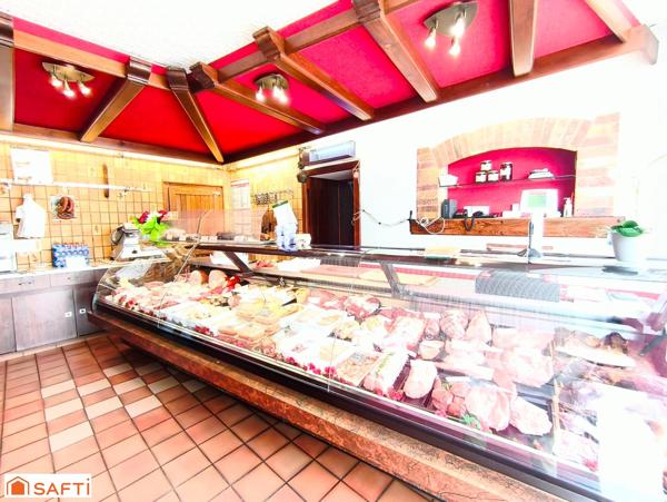 Cession fonds de commerce d'une belle boucherie charcuterie en plein coeur de ville