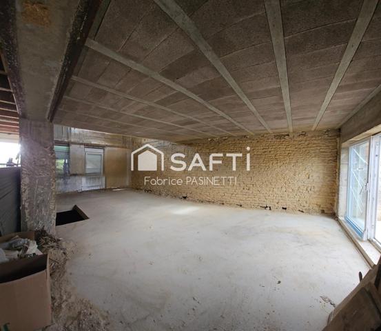 Maison 130m² à rénover (gros potentiel) proche Luxembourg