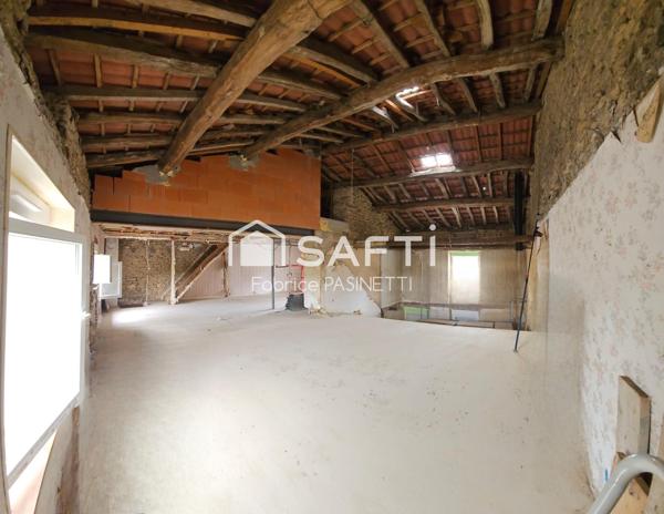 Maison 130m² à rénover (gros potentiel) proche Luxembourg