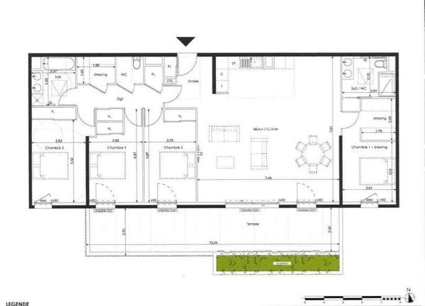 Vente Appartement de luxe Sète 5 Pièces 138 m²