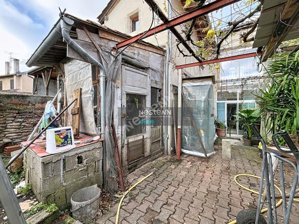 Maison de ville de 125 m² avec jardin ? 2 chambres ? Villeneuve-sur-Lot