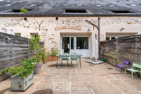 Maison familiale type loft cachée à deux pas du jardin des plantes