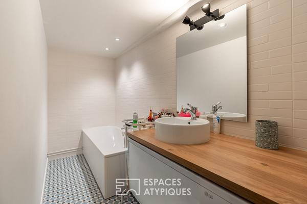 Maison familiale type loft cachée à deux pas du jardin des plantes