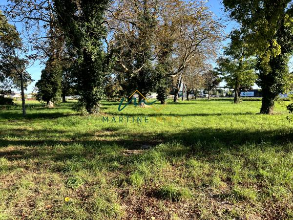 A VENDRE TERRAIN COMMERCIAL AVEC MAISON A FAUILLET
