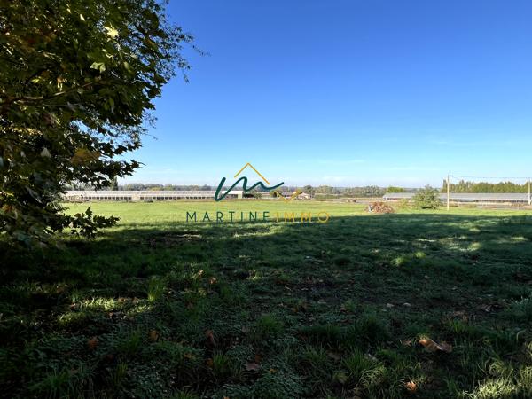 A VENDRE TERRAIN COMMERCIAL AVEC MAISON A FAUILLET