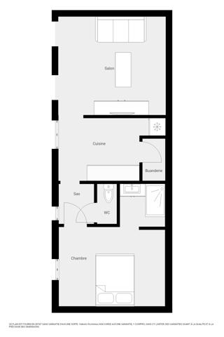 Location appartement 2 pièces 45,31 m² Les Lucs-sur-Boulogne