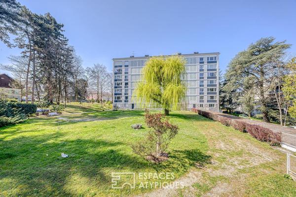 Appartement spacieux avec parc et balcon