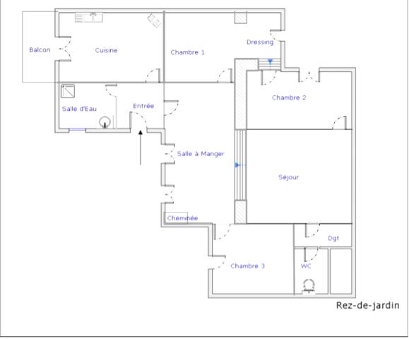 Marseille (13015) Maison type 5 avec Vue Mer sur terrain en restanque .