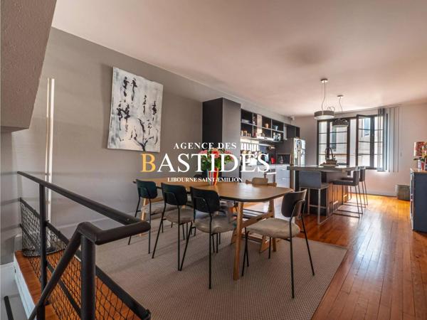 Vente immobilière : Maison à Libourne  7 pièces 187.89 m² 519 000 €- AGENCE DES BASTIDES.