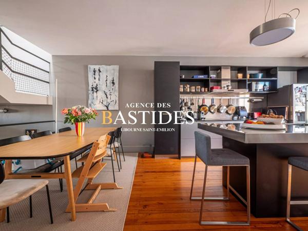 Vente immobilière : Maison à Libourne  7 pièces 187.89 m² 519 000 €- AGENCE DES BASTIDES.