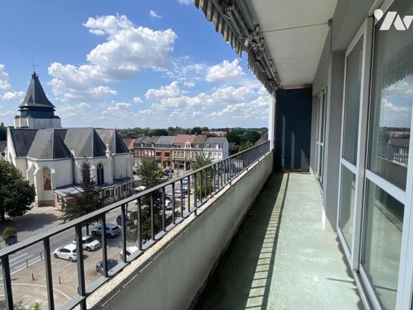 MARCQ EN BAROEUL Centre Bourg T4 + garage et cave