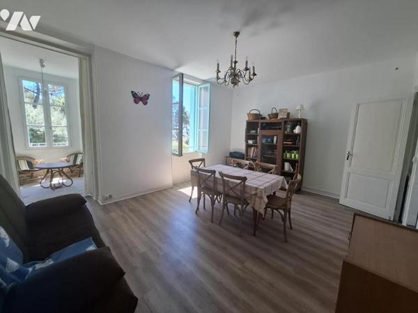 Apt T3 vue MER- à SAINT GEORGES DE DIDONNE - à 70m à pied de la MER - avec cave et chambre de bonne 