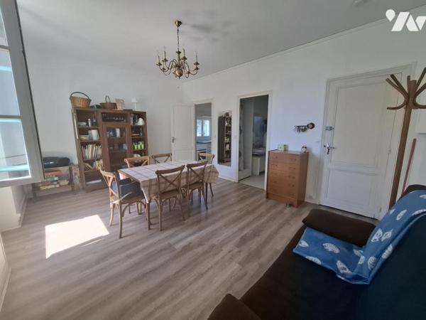 Apt T3 vue MER- à SAINT GEORGES DE DIDONNE - à 70m à pied de la MER - avec cave et chambre de bonne 