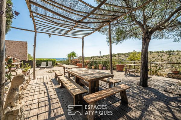 L’invincible: Ancien presbytère niché sur les hauteurs de la forteresse