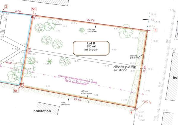 Terrain à vendre au Vaudreuil (27100)