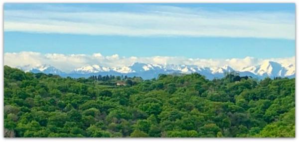 Maison à vendre 3 chambres, potentiel 4, jardin, vue Pyrénées à Viella (32)