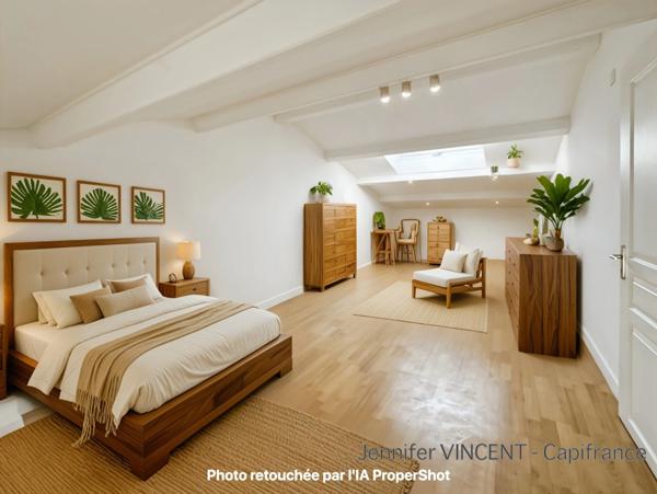 Appartement à vendre, Centre-Ville de La Rochelle,duplex, 4 pièces avec terrasse de 15m2 et garage