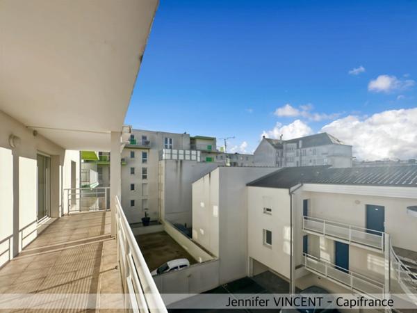 Appartement à vendre, Centre-Ville de La Rochelle,duplex, 4 pièces avec terrasse de 15m2 et garage