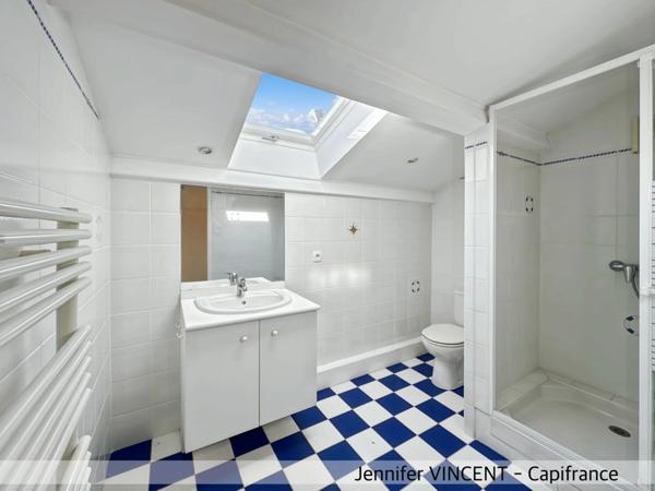 Appartement à vendre, Centre-Ville de La Rochelle,duplex, 4 pièces avec terrasse de 15m2 et garage