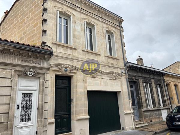 Vente maison Bordeaux : 849 000 € - AJP Immobilier Bordeaux Nansouty