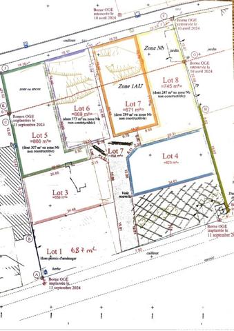 Terrain à vendre 659 m² La Flamengrie