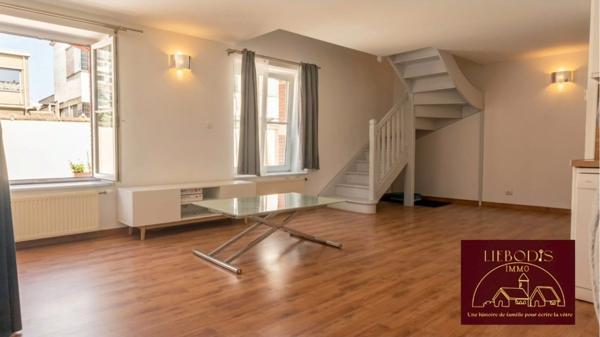 Duplex T3 57m² + parking privatif – Proche Campus Lettres & Centre Ville (DPE C).