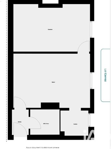 Appartement à vendre 2 pièces 34,09 m² Pantin