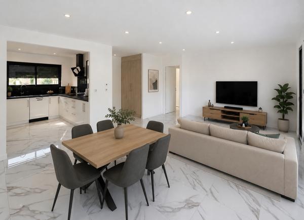 MAISON NEUVE DE PLAIN PIED A LEOJAC 113 m² sur 750 m² de terrain Leojac