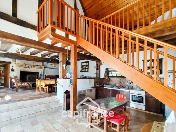 Maison à vendre 6 pièces BESSE SUR BRAYE (72) - terrain de 2645 m² -