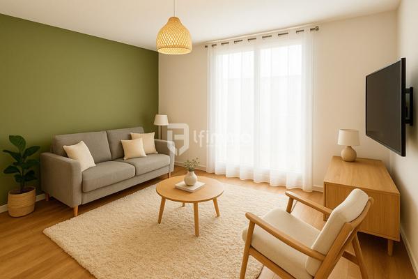 91100 Corbeil Essonne, F3 66m2 avec place de parking intérieur