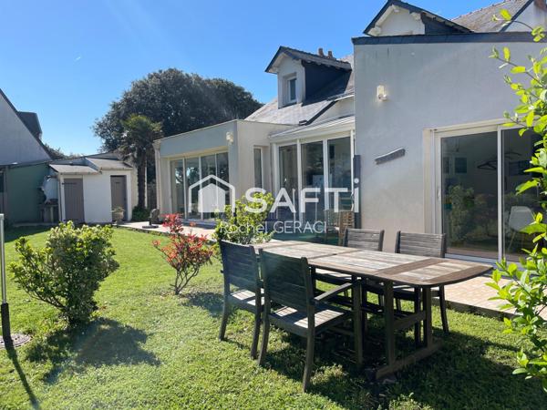 Maison familial avec piscine, T2 et studio