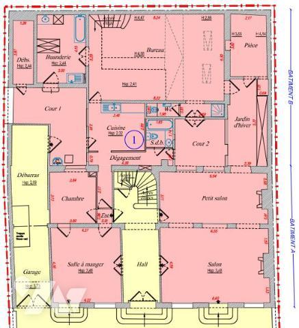 Notaire - Duplex avec Jardin - Cité des Fleurs PARIS XVIIème - Exclusivité