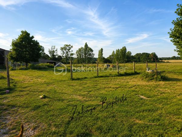 À Blain, dans un environnement calme et préservé, découvrez cette propriété de caractère offrant un cadre de vie exceptionnel au cœur de la campagne.

Implantée sur plus de 24 000 m² de terrain, cette longère séduira les amoureux de nature, les propriétaires d'animaux, les passionnés d'équitation ou toute personne recherchant un bien offrant espace, tranquillité et potentiel.

L'habitation développe actuellement environ 120 m² habitables comprenant une vaste cuisine familiale, un salon lumineux, deux chambres, une véranda et les espaces de vie nécessaires au quotidien.

La maison bénéficie d'une structure saine et de nombreux travaux déjà réalisés. Les futurs propriétaires pourront finaliser certains aménagements selon leurs envies tout en profitant immédiatement du bien.

Un véritable atout : les combles, déjà préparés, offrent un important potentiel d'aménagement permettant d'augmenter significativement la surface habitable et d'adapter la propriété à un projet familial ou professionnel.

À l'extérieur, la propriété révèle toute sa singularité.

Les 2,4 hectares de terrain offrent de multiples possibilités : accueil de chevaux, activité agricole, projet de maraîchage, création de paddocks ou simplement le plaisir de profiter d'un vaste espace naturel autour de son habitation.

Un bâtiment agricole d'environ 200 m² complète l'ensemble. Alimenté en eau et en électricité, il dispose notamment de boxes à chevaux et de vastes volumes de stockage. Cet espace constitue une véritable valeur ajoutée pour les cavaliers, artisans, collectionneurs ou porteurs de projets nécessitant de grands volumes.

Le potentiel de valorisation est également un élément particulièrement intéressant. La configuration actuelle permet d'envisager la conservation d'un confortable terrain d'agrément autour de la maison tout en conservant la possibilité d'exploiter ou de céder une partie des terres selon les projets de chacun et la réglementation en vigueur.

Les points forts :
Plus de 24 000 m² de terrain
Longère pleine de charme
Environnement calme et verdoyant
Combles aménageables
Dépendance agricole d'environ 200 m²
Eau et électricité dans le bâtiment
Boxes à chevaux
Nombreuses possibilités d'exploitation
Fort potentiel d'évolution
Bien rare sur le marché

Une propriété offrant un équilibre parfait entre qualité de vie, espace et potentiel.