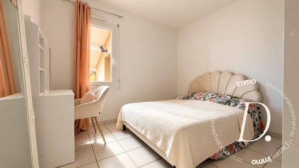 Maison de plain-pied avec jardin, vendue louée