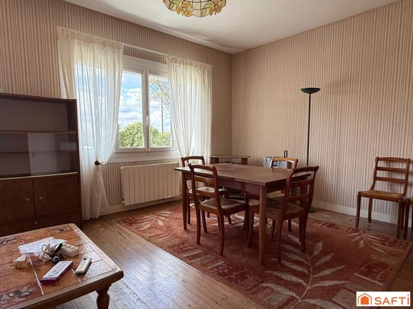 Maison T3 de plain pied avec garage sur une parcelle d'environ 1284 m2