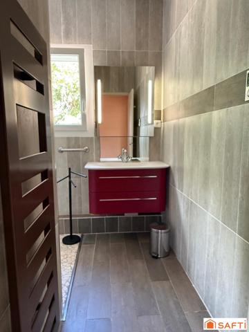 Maison T3 de plain pied avec garage sur une parcelle d'environ 1284 m2