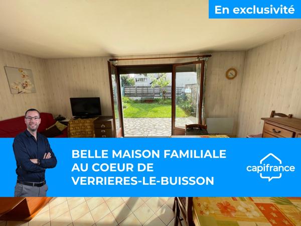 Maison à vendre 5 pièces VERRIERES LE BUISSON (91)