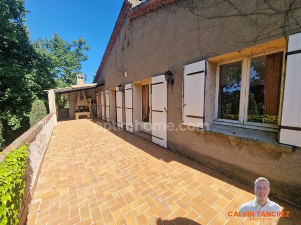 🏡Villa de caractère à vendre - 8 pièces - 189 m² - 2545 m² de terrain - 2 partie indépendantes - Saint-Ambroix (30500)