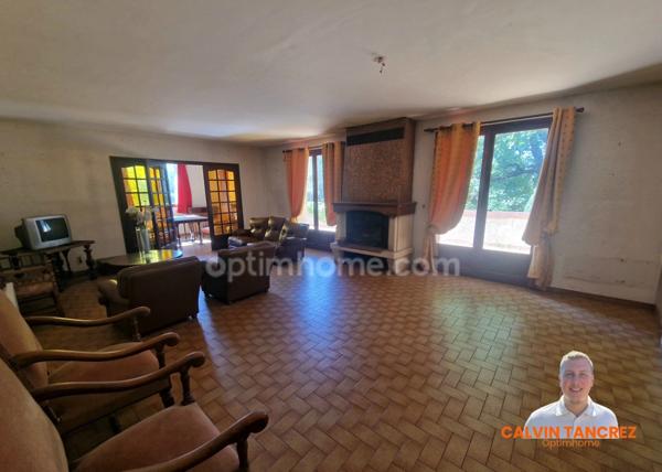 🏡Villa de caractère à vendre - 8 pièces - 189 m² - 2545 m² de terrain - 2 partie indépendantes - Saint-Ambroix (30500)