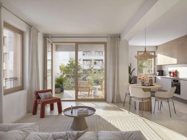 Bel Appartement de standing T7 76 mé avec balcon, Coeur CONFLUENCE