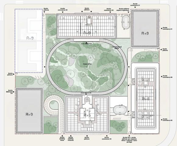 Bel Appartement de standing T7 76 mé avec balcon, Coeur CONFLUENCE