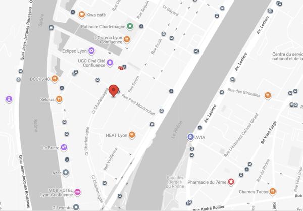 Bel Appartement de standing T7 76 mé avec balcon, Coeur CONFLUENCE