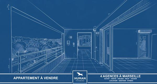 Appartement 135 000 € Marseille 09 4 p 62 m² DPE C