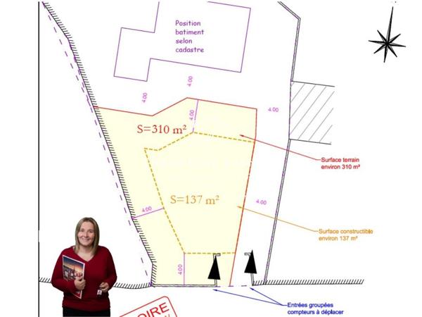 HÉRAULT - POUSSAN (34560) - TERRAIN À BÂTIR - 310 M²  - CALME
