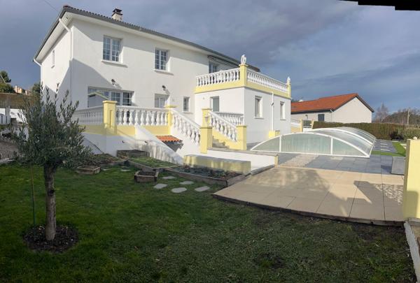 Saint-Étienne (42100) Grande maison de 240m2 sur 1100m2 avec piscine