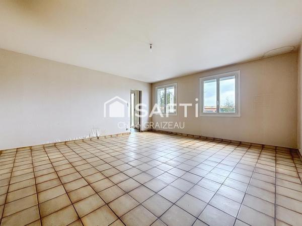 Maison de bourg, 154 m² habitables, 4 chambres