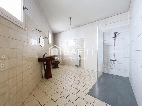 Maison de bourg, 154 m² habitables, 4 chambres