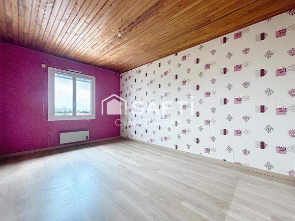 Maison de bourg, 154 m² habitables, 4 chambres