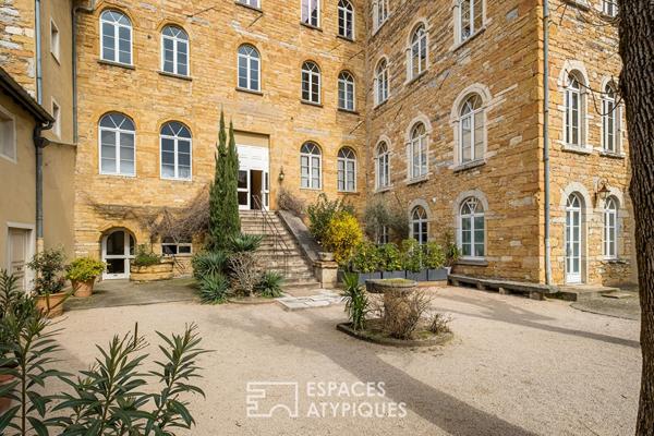 Duplex au dernier étage avec ascenseur