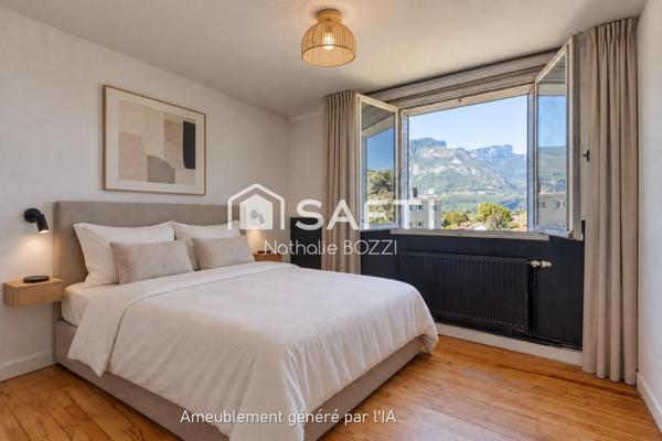 SAINT-ÉGRÈVE – FIANCEY | T3 traversant – Balcon – Vue montagnes